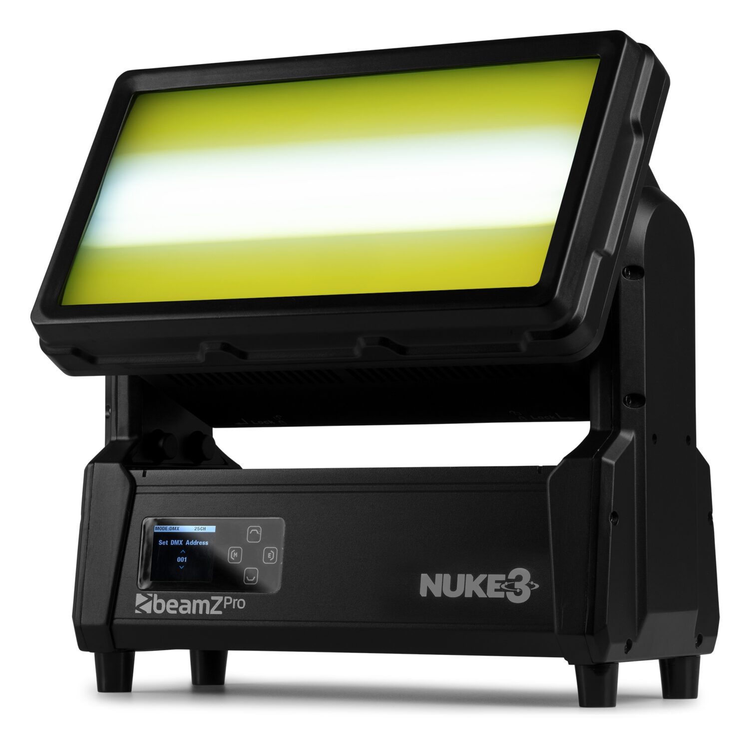 BeamZ PRO NUKE3 Motorized Twin Strobe/Wash Outdoor